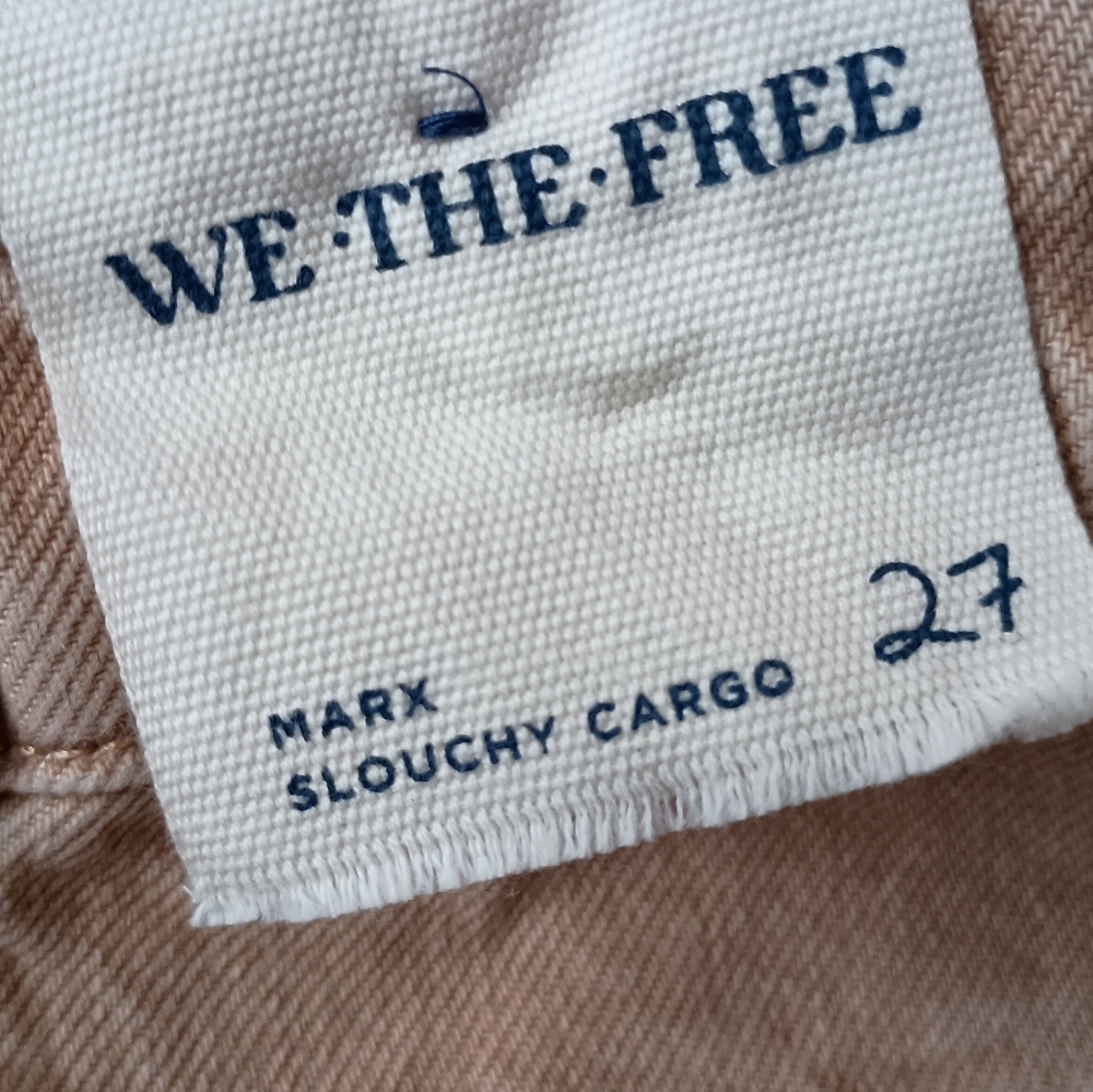 Free People Tan Wide Leg Jeans - Picture 8 of 10